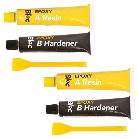 Super Colla Epossidica Bicomponente Resina Adesiva per Plastica Legno Metallo Ceramica Vetro