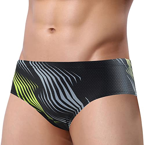 AIEOE Bikini Sexy Slip da Nuoto Morbido e Traspirante con Cordoncino Regolabile per Uomo