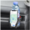CGEAMDY Car Cup Holder and Phone Mount for Air Vent, 2 in 1 Multifunctional Drink Stand, Adjustable Auto Air Conditioner Vent Water Coffee Bottle Bracket, Universal for SUV Truck Van(Black/Red)