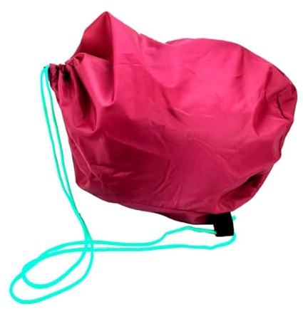 HALFS Fechttasche Fechthut-Aufbewahrungstasche Einfache Fechthelmtasche Fechtausrüstung für Florett Degen Und Säbel (Dicke : Red, Size : One Size)