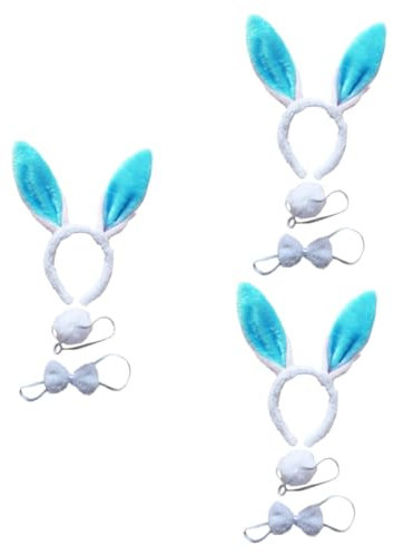 Holibanna 9 Stk Hasenohr Stirnband Amor Pfeil und süßer Dino-Schlüsselanhänger the hallow halloween adult Tiara kopfschmuck Hasenkostüm kleiner weißer Hase Kopfbedeckung Requisiten 28c