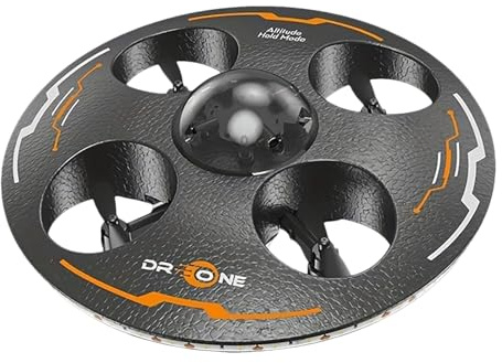 UFO Induction Remote Control Flying Saucer Toy BZa227 (Black, 17CM)