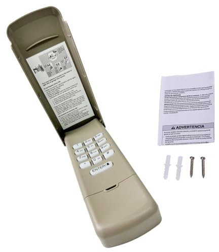 Universal Garage Door Opener Keypad, Wireless Remote Openers, Key Controller Wireless Keypad Keyless Entry for Chamberlain 740CB 750CB 756CB 850CB 853CB