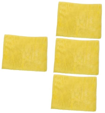 RORPOIR 4pcs Reusable Non Scratch Sponge Dish Scrubber Pad Scouring Dish Towel Multi-function