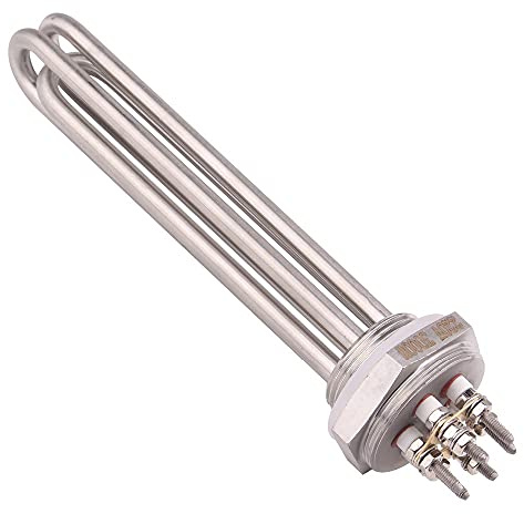 BDAYEK Piezas del Calentador de Agua Resistencia de Calentamiento SUS304, 220 V/380 V, 3 kW, Rosca DN32/42 mm, Elemento Calentador de Agua de inmersión.