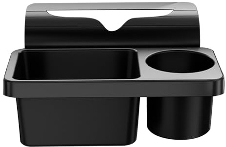 Porte-gobelet de fenêtre – Organiseur de Porte Automobile Multifonction | Porte-Boisson antidérapant pour téléphone, Lunettes de Soleil, Accessoire d'intérieur pour, Camion, Voyage, Voyage en