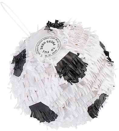 SOIMISS Calcio Di Giocattolo Riempito Di Zucchero Per Compleanni Tema Calcio Pignatta Per Ragazzo Decorazioni Per Feste Di Compleanno