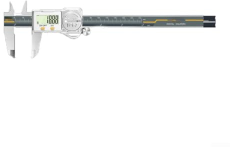 Digitaler Messschieber, 150 mm, IP67, hoher elektronischer Edelstahl-Messschieber, absolutes Ursprungs-System für industrielle Messaufgaben