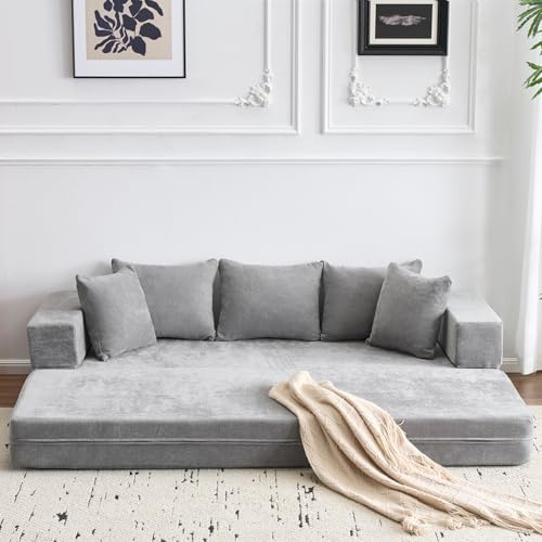 eslohnt Schlafsofa 200 x 140cm,Faltbare Gästematratze