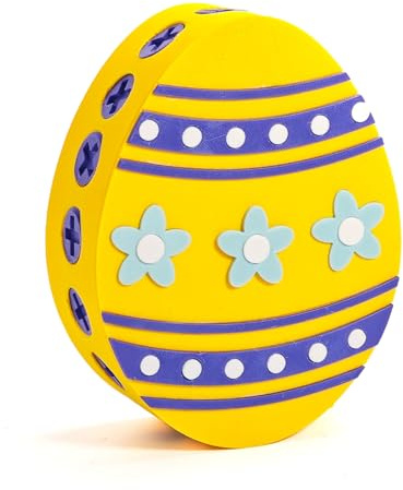 Scatola di caramelle per uova di Pasqua in lamiera stagnata - Coniglietto contenitore per caramelle a forma di, scatola per contanti riutilizzabile stampata | Contenitore per giochi di scherzi, f