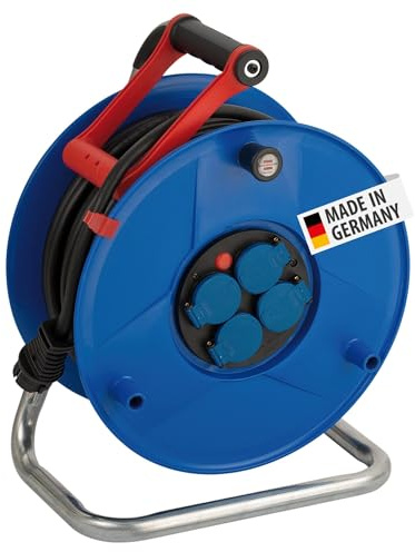 Brennenstuhl Garant IP44 Bebnow 40m Baustelle - Beben Kabel aus Spezialkunststoff (dauerhaft im Freien, Made in Germany) französisches Stecksystem
