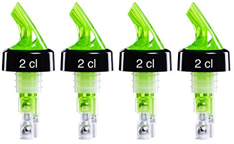 TAMLED SET Portionierer 2 cl Ausgießer neon grün