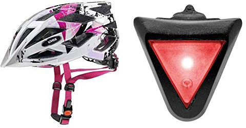 Uvex Kinder Fahrradhelm air Wing & Zubehör Plug-in LED für Fahrradhelm Serie i-vo/i-vo c/i-vo-cc/City i-vo/air Wing/Finale junior LED