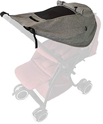 Copertura Parasole Passeggino, Tendalini Passeggino Universali, Protezione Uv e Lucernario, Fissati Con Pulsanti e Elastici, Tende Parasole Passeggini, Universale Telo Parasole Carrozzina