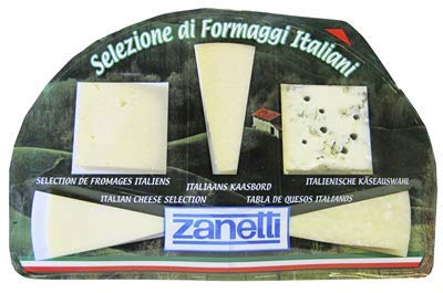 Zanetti Italienische Käseplatte Hart- & Schnittkäse, 235 g Packung
