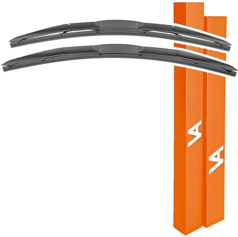 VIA ALBION® Wiper Blades for • MAZDA MX-5 (2016-onwards) / FIAT 124 SPIDER (2016-2020) • All-Weather Wipers Set