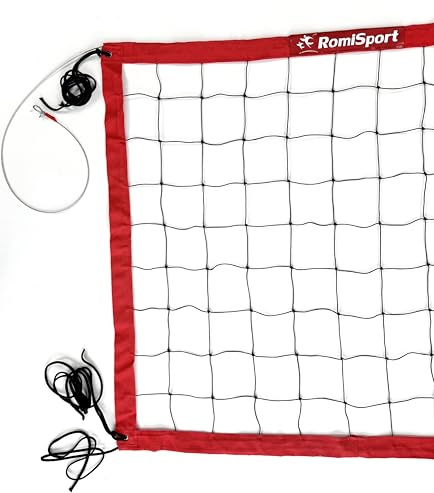 Professionelles Netz für Beachvolleyball Volleyball 8.5m Polypropylene PP