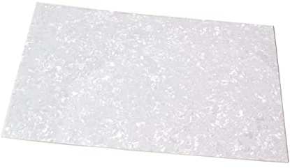 Milisten Blank Pickguard Material Für Gitarre Lagige Schutzplatte Anpassung Gitarre Und Bass Anti-kratzer Hochwertige Dekoration Und Schutz Für Individuelle Designs