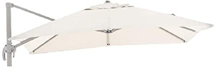 KOEM Top Telo di Ricambio per Ombrellone Senso in Poliestere Rivestito in Pvc Impermeabile con airvent (3x4 mt, Tortora)
