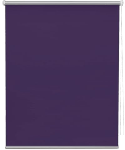 Tenda a Rullo Oscurante Klemmfix 60 x 240 cm Opache Blackout Privacy Tende a Rullo Per Interni Montaggio senza Forare per Finestre e Porte, Porpora