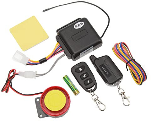 de Alarma Bidireccional para Motocicleta de 12V, 125dB, Control Remoto Súper Fuerte de Alta Sensibilidad, Alarma Antirrobo Resistente a la Intemperie