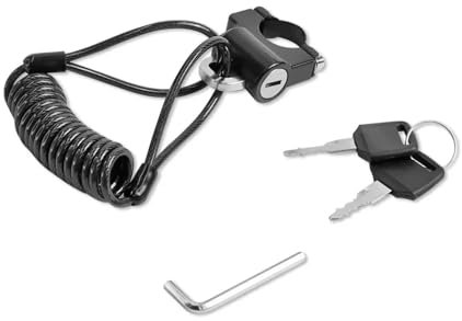 HABITZ Elektrische Roller Nti-diebstahl Helm Schloss Sicherheit Tragbare Kompatibel for Xiaomi M365 1S Pro Disc Lock Kabel Sicherheit Radfahren ausrüstung Werkzeuge