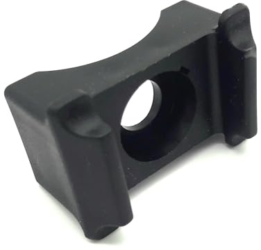 20x Kunststoffblock Doppelstabmattenzaun Befestigung Halter Auflage Pfosten Zaun Dämpfer Auflagebock Rundrohr für 42mm Durchmesser