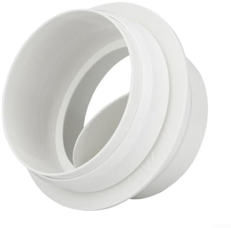 YUANGANG Clapet anti-retour de ventilation en PVC, pour salle de bain et cuisine, empêche le retour d'irrigation (120 mm)