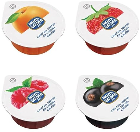Menz & Gasser - Jam Portions (Plastic) (300 x 20gm, Assorted)