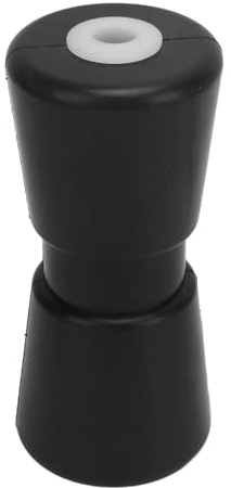 Sunicon Rouleaux Robustes pour remorques Marines, Rouleaux de quille Marine | blocs d'étrave de remorque, rouleaux en caoutchouc noir résistant aux rayures pour remorques marines