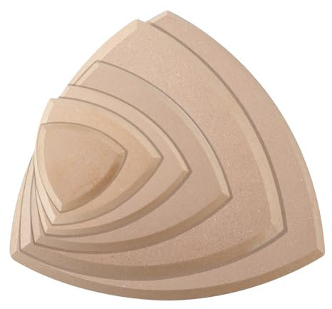 AHANDMAKER 6 Größen Töpferwerkzeuge Dreieckige Töpferformen Für Ton Töpferformen Keramikformen Slumpformen Töpferplattenformformen Für Platten Töpferformen