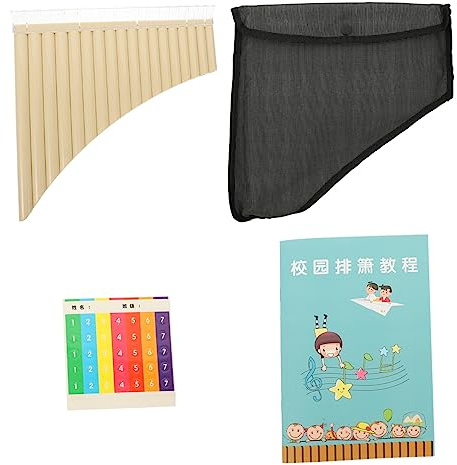 DRESSOOS C-tonart Panflöte Pädagogische Panflöte Als Musikinstrument Geschenk Für Anfänger Und Schulmusikinstrument