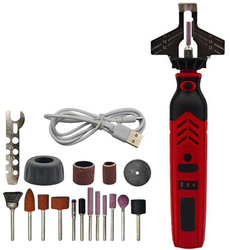 Electric Chainsaw Sharpener Battery Powered Chainsaw Sharpener Electric Chainsaw Grinder Tool Accessories