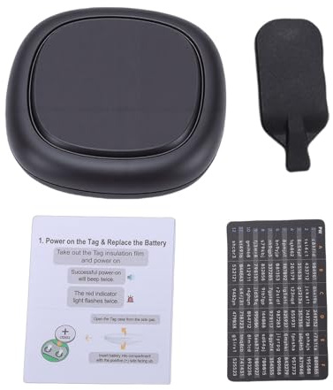 Horett Magnetic Tracker Dual System Smart Navigation Easy Connection Built-in Battery for Keys Wallet Luggage Car [Versatile Usage]