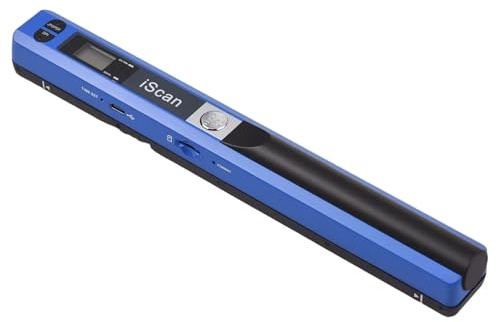iScan Dokumentenscanner, tragbarer Mini-Handscanner, A4-Buchscanner for JPG- und PDF-Formate, 300/600/900 DPI(Output 0-5V)