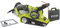 RYOBI - Ponceuse à bande 800 W - 75 x 533 mm - poignée frontale pivotante 4 positions - variateur de vitesse - cadre de ponçage - Livrée en mallette avec 3 bandes abrasives grain 60/100/120