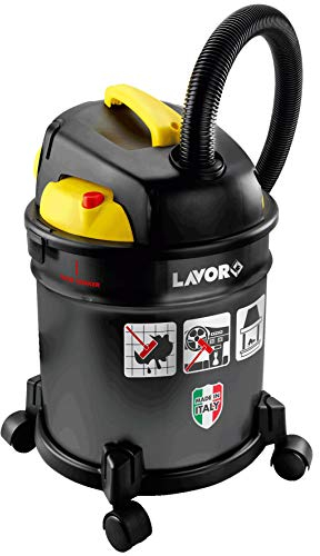 Lavorwash Freddy Aspiratore senza sacchetto 20L 1200W Nero, Giallo