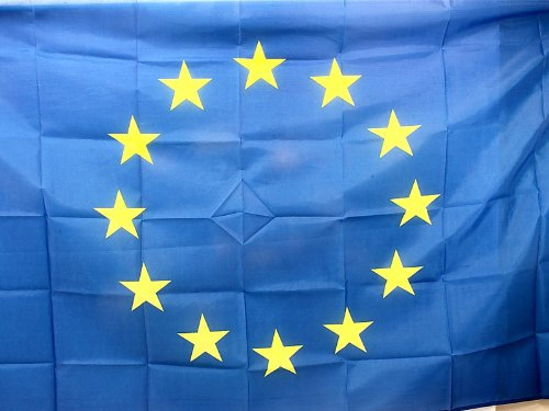 Grand Drapeau européen UE l'Union européenne Europe 12 Etoiles 90x150cm