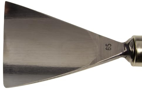 STUBAI Schweizer Messer Form D 80 mm | verstärkte Ausführung | für Vorstich-, Kerb- & Reliefschnitzarbeiten | ergonomischer Holzheftgriff | Profiqualität Made in Austria