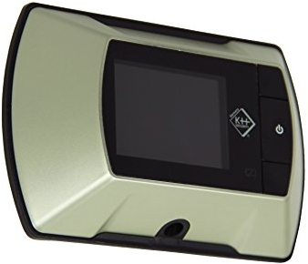 kh security Kamera: Digitale Türspionkamera, Türwächter Security, silber, 370125