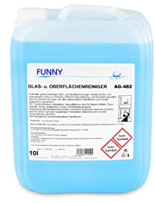 Funny AG-482 - Detergente per vetri e superfici, tanica 10 l