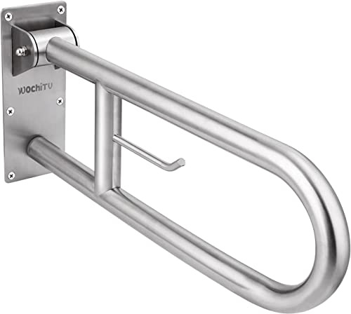 60cm Stainless Steel Grab Bars for Bathtubs and Showers, Adjustable Bathtub Safety Rail for Seniors, Tub Grab Bar for Bathroom, Assistance Bathtub Handle Clamp for Elderly Bath Support