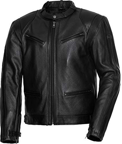 Spirit Motors Klassik Lederjacke 4.0 – Rindsleder – Belüftet – Mit Protektoren schwarz M