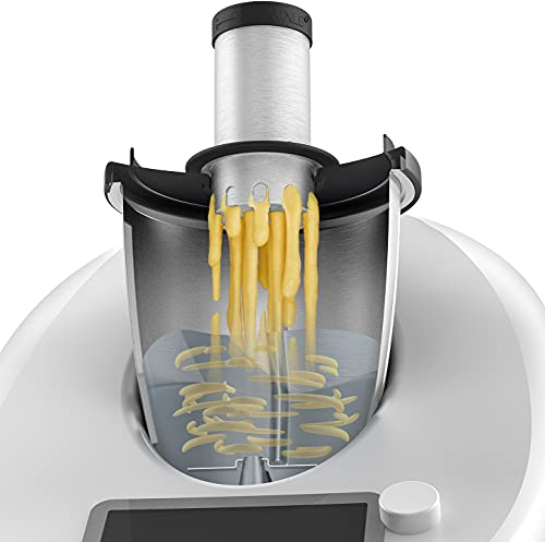 nobellgo Spätzleaufsatz Mixle kompatibel mit Thermomix TM6, TM5, TM31 & TM Friend, Zubehör, Spätzlebereiter, lebensmittelechter Edelstahl