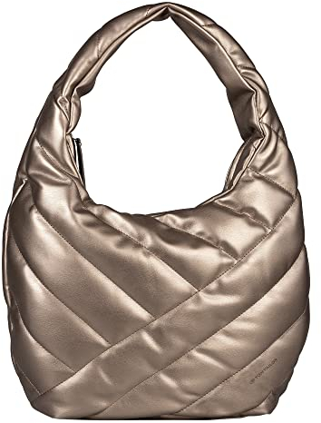 TOM TAILOR bags Yana Damen Hobo Bag Schultertasche Groß Silber