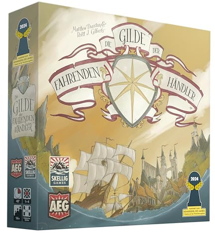 Skellig Games SKE48018 Die Gilde der Fahrenden Händler Erwachsenenspiele|Brettspiele