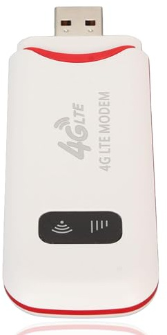 4G LTE USB Modem, Portable Router With SIM Card Slot, High Speed 300Mbps Travel Hotspot Mini Router, Unlocked Dongle, Up to 10 Users