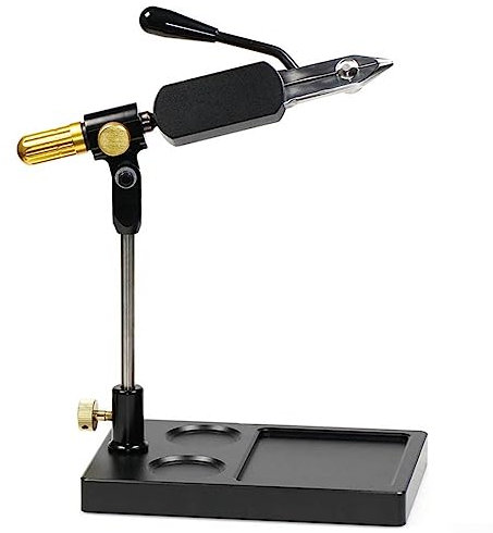 Étau de fixation de mouches, pince rotative à pour 360 degrés, leurres de pêche à la mouche, outil de fixation de mouches pour hameçon de 28 # à 4/0 #