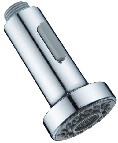 Haiba Replacement Kitchen Tap Pull Out Spray Shower Head 2 Function Universal G 1/2-inch Chrome Finish