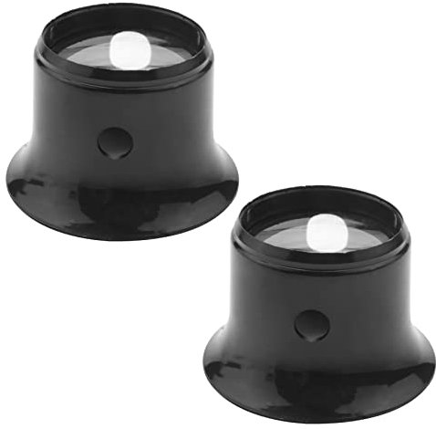 Niniang 2X Loupe D'Horloger Loupe 10X Loupe Oculaire Loupe Bijoutiers Oculaire